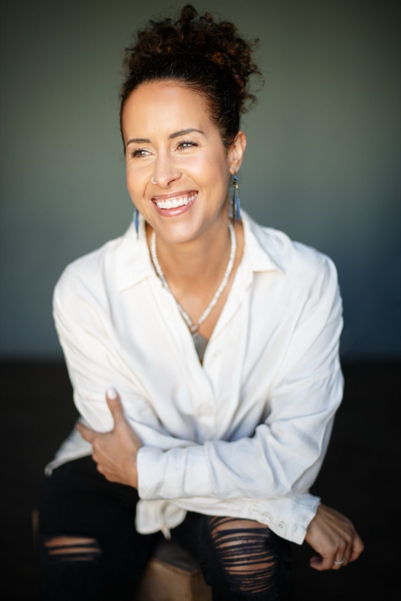 Relaxed personal brand portrait